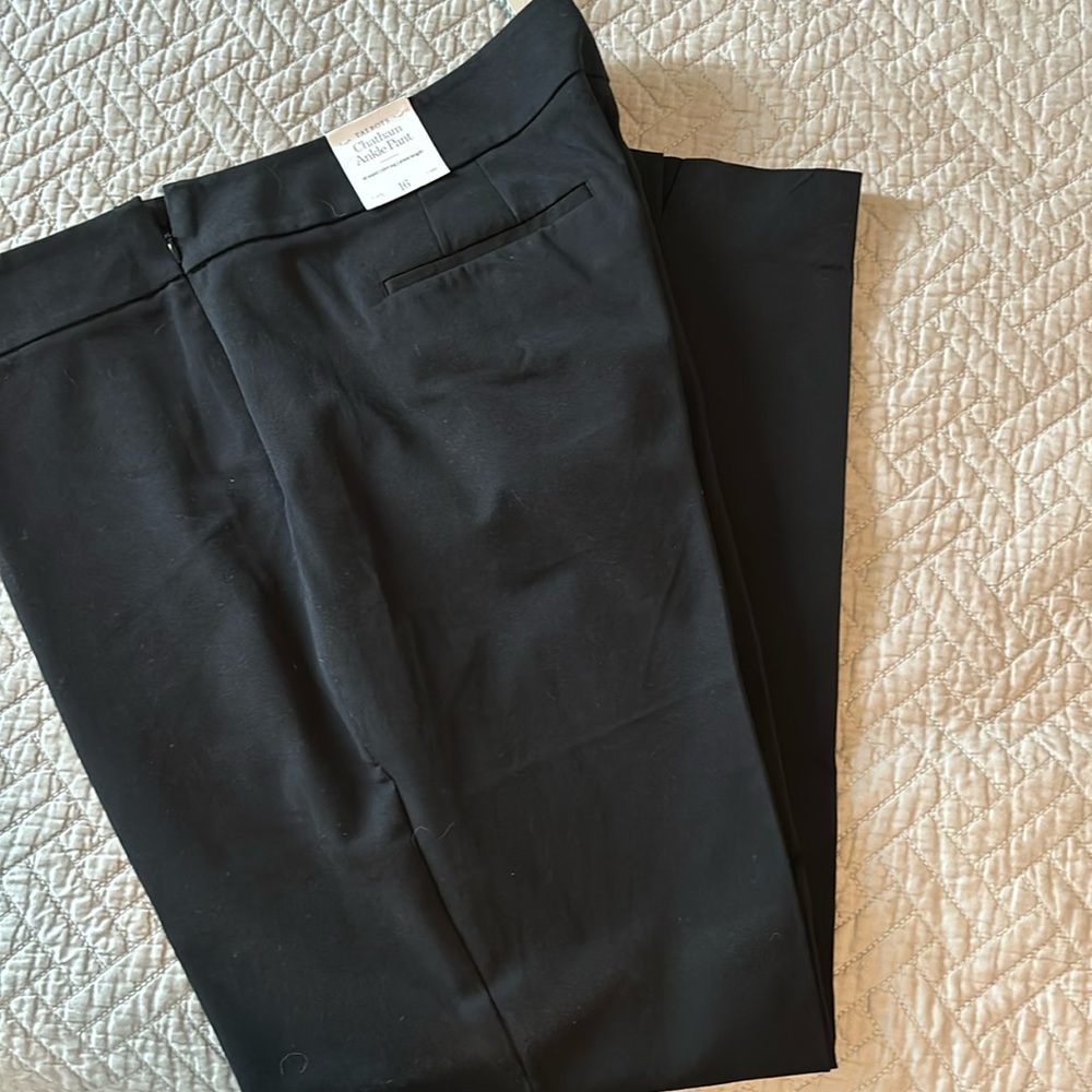 Black Talbots Chatham Ankle Pant
